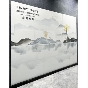 White 900x1800mm Polished Glazed Porcelain Tiles Non-Slip