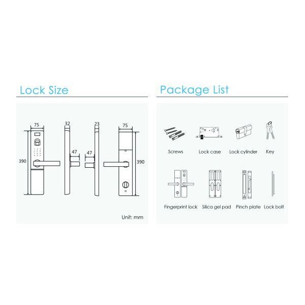 Remote Control Password Door Lock Zinc Alloy Material For Home / Office Security