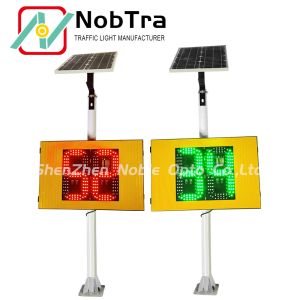 CE Certified Solar Radar Traffic Signal Featuring Integrated Radar Technology