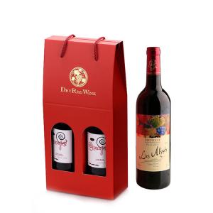 Quality Paper Cardboard Wine Bottle Packaging Box With Custom Printed Logo for sale