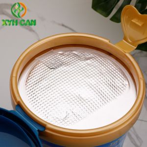 Milk Powder Tin Cans CMYK 4C Pillow Shape for 900g milk powder packing 0.23mm