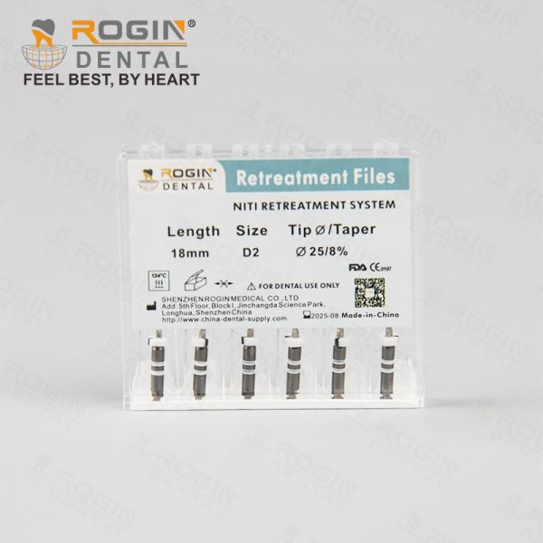 Niti Endodontic Files Retreatment For Removing Gutta Percha