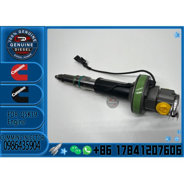Good Quality Common Rail Diesel Fuel Injector F00BJ00005 0986435904 For Cummins QSK19 QSK38 QSK60