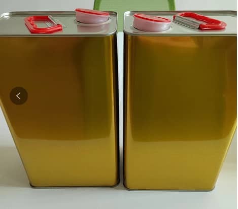 Buy 20L Cooking Oil Tin Can 4 Color Printing Custom Color at wholesale prices