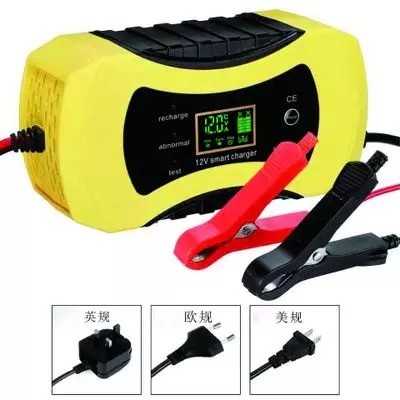 12V Car Charger Trickle Automatic Charger LCD display motorcycle Car Boat Marine 14.6V 6A Lead Acid Battery Charger Main