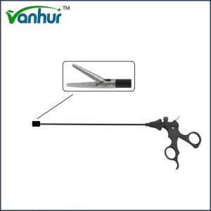 5mm Laparoscopic Fenstrated Single Action Grasping Forceps with Reusable HF2007