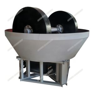 China 1400 Mining equipment Mine Wet Pan Mill Gold Grinding Mill In Gold Processing Line on sale
