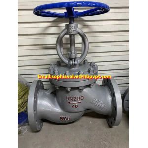 FLANGED globe valve BODY cast steel STANDARD ansi