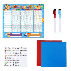 Quality Factory directly Custom 16&quot; X 12&quot; Magnetic Reward Chart Dry Erase White Board Activity Suggestions and Magnetic Backing for sale