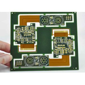 ENEPIG Rigid Flex PCB Fabrication 6.5mm Flexible PCB Material