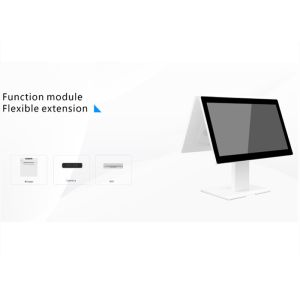 Android Touch Dual Screen POS System Visitor Management System