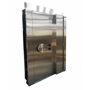 Steel 1200mm Width 2200mm Height Bank Vault Door , Class 3 Vault