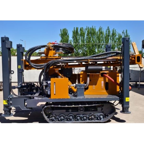 Buy Diesel Engine Deep Pneumatic Drilling Rig With BW250 Mud Pump at wholesale prices