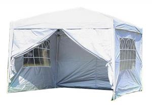 4X4 Canopy Garden Tent , Portable Gazebo Canopy Tent With Sunshade Cover