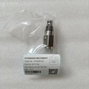 Hyunsang Excavator Parts Valve Relief 2271185 3303979 For Caterpillar 416E