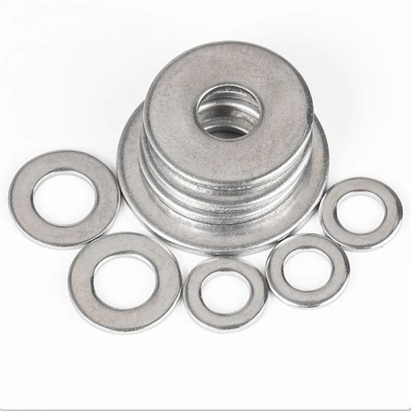 Heavy Duty Zinc Plated Flat Spring Washers Flexibility Corrosion Resistance DIN 127 Standard