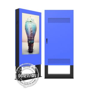 49in Dual Screen Advertising LCD Digital Signage With AC