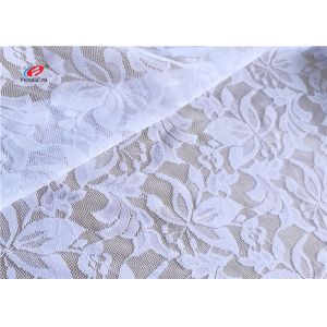 170gsm 90% Nylon 10% Spandex Lace Fabric For Underwear