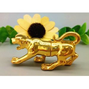 Leopard Shape 1g Clear Pill Bottles Aluminum Rhino Gold Capsules