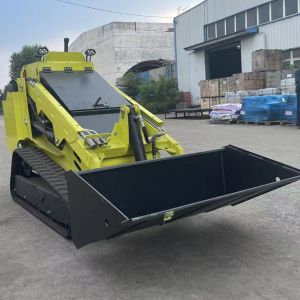 Directly Sell 18.2kw Mini Crawler Skid Steer Loader with 1069 kg Machine Weight