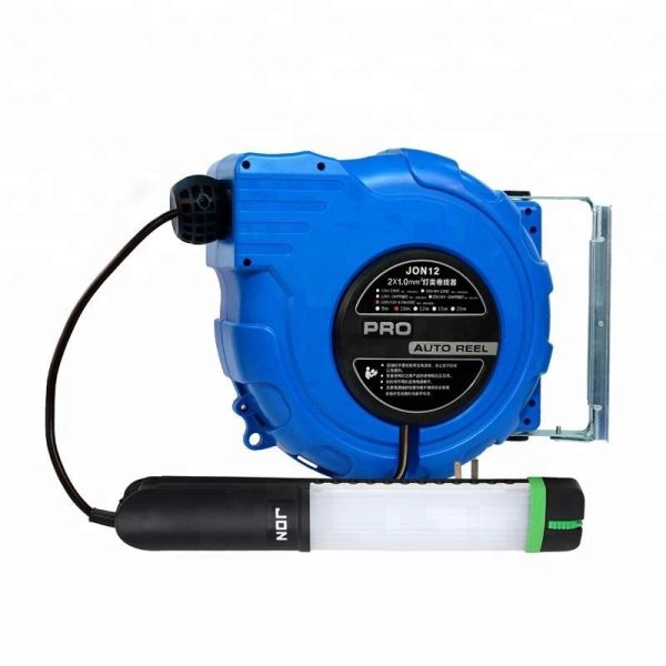 Buy Retractable Cord reel With Work Light,LED Work Light Reel at wholesale prices