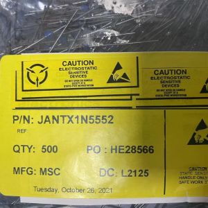 Quality Jantx1n5552 Diode Gen Purp 600v 5a Axial Through Hole for sale