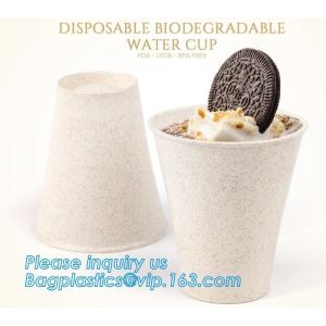 Custom Disposable Clear Cold Drink Juice Cup 100% Ecofriendly Biodegradable