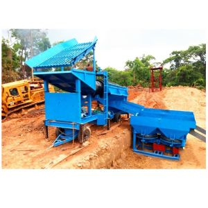 Keda Gold Trommel Screen Movable Gold Panning Equipment
