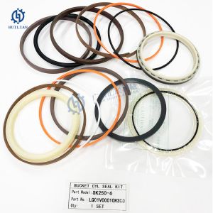 Excavator Spare Parts Sk250-6 Bucket Hydraulic Repair Kits Cylinder Seal Kit