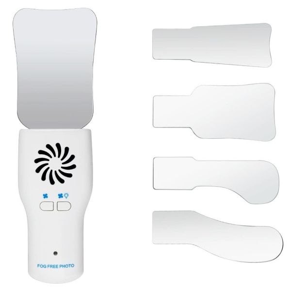 Buy 1 Year Shelf Life 2024 Dental Orthodontic LED Photography Defogging Photo Mirror Oral Dental Instrument for Adult or Children at wholesale prices