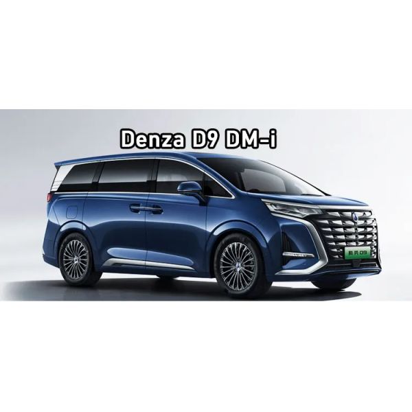 2022 Black/Blue Auto Denza Dnine Dm-I Electric Car 945 Luxury Plug-In Hybrid Medium Mpv