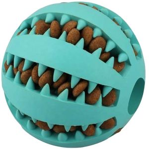 Oem Rubber 2x2 Dog Teeth Cleaning Ball Pet Chew Toys