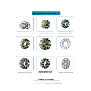 Generator Equipment Motor Core Stamping Stator Lamination with Coating Thickness