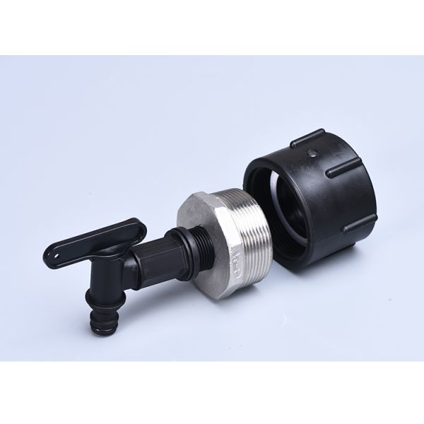 S60*6 Non Leakage IBC Tank Drum Plastic Fittings Check Valve for Irrigation Connector