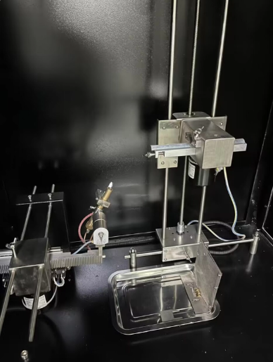 UL94 Flammability Tester with Horizontal and Vertical Configurations Compliance