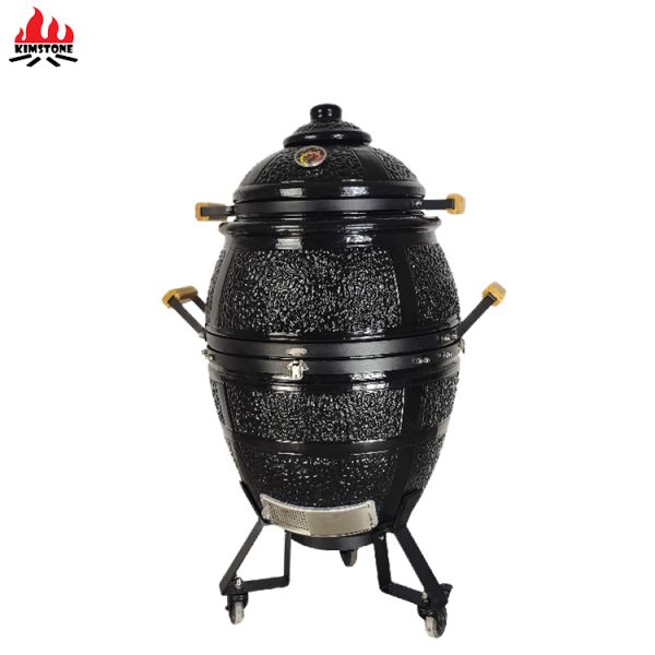 KIMSTONE New Product 21 Inch Tandoor Oven Charcoal Smoker Grill Outdoor Cooking Grill Wide Space High-efficiency Grill