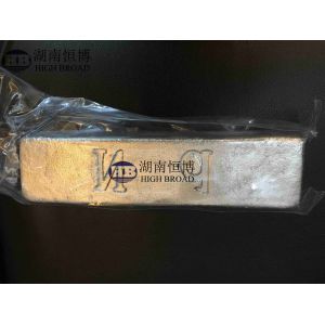 MgGd30% MgGd25% alloy ingot magnesium gadolinium master alloy ingot grain