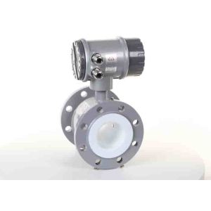 PN16 Electromagnetic Water Flow Meter DN80 Accurately Measuring Electrode 316