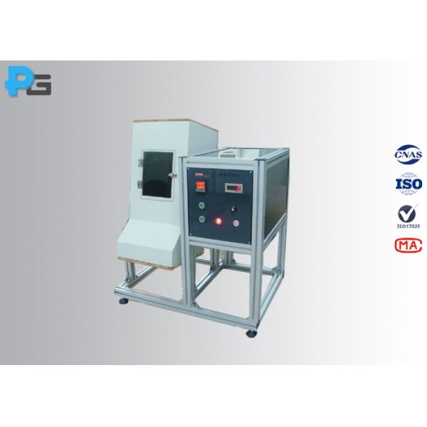 Buy Backed Hardwood 3mm Steel Tumbling Barrel Machine 5R/ Min IEC60068-2-31 at wholesale prices