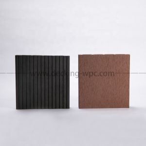 Park Decking Solution Co-extrusion WPC Plastic Wood Floor with and 1.3%-1.4%