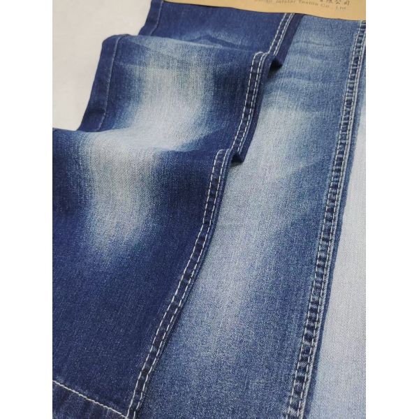 8OZ Twill Style Denim Fabric With 60%Cotton 12S Woven For Child Jeans