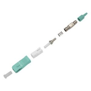 Simplex Fiber SC Connector Parts Easy Use For Data Center