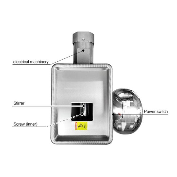 DZ-200 Stainless Steel Automatic Pill Making Machine With Independent Heating Plate