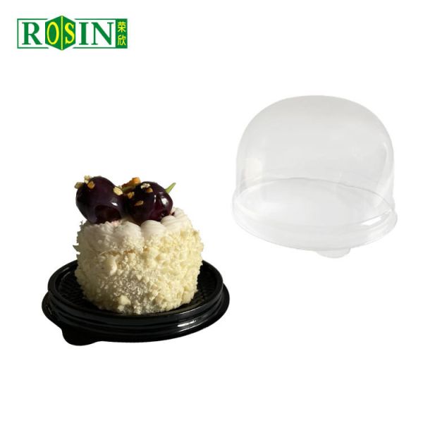 Round Disposable Cake Container Water Resistant For Birthday Parties
