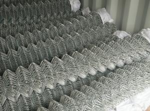 Quality Pvc Coated Galvanized Chain Link Fencing 15.0m Length For Playground And Gardens for sale