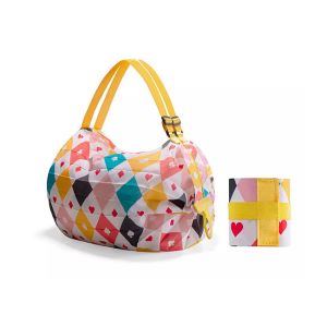 Nylon Shoulder Foldable Travel Bags Reusable Waterproof Portable