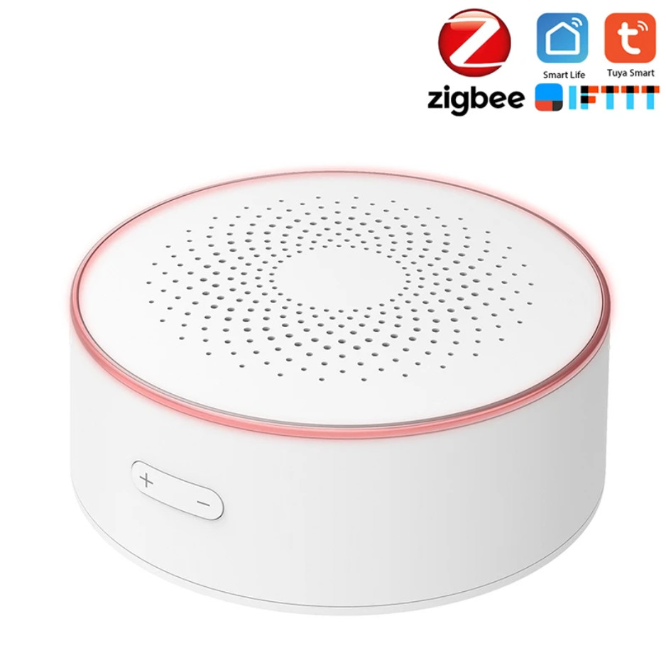 Zigbee Tuya Wireless Siren Alarm Detector Sensor Sound Light Alarm App Remote