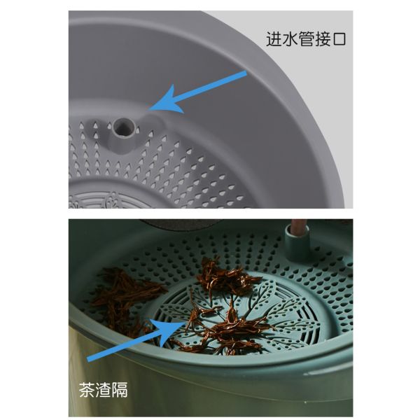 Indoor Office Drawing Room Round Waste Segregation Plastic Dustbin