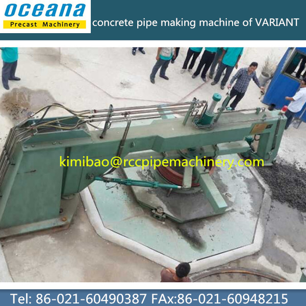 Sell precast concrete pipe making machine DN300-3600