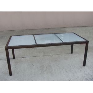 outdoor dining set rattan chair and table